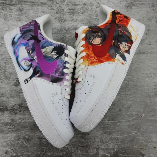 Sasuke - Itachi Custom Air Force 1