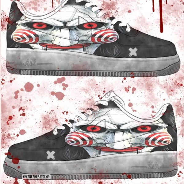 Saw Horror Painted Custom Air Force 1