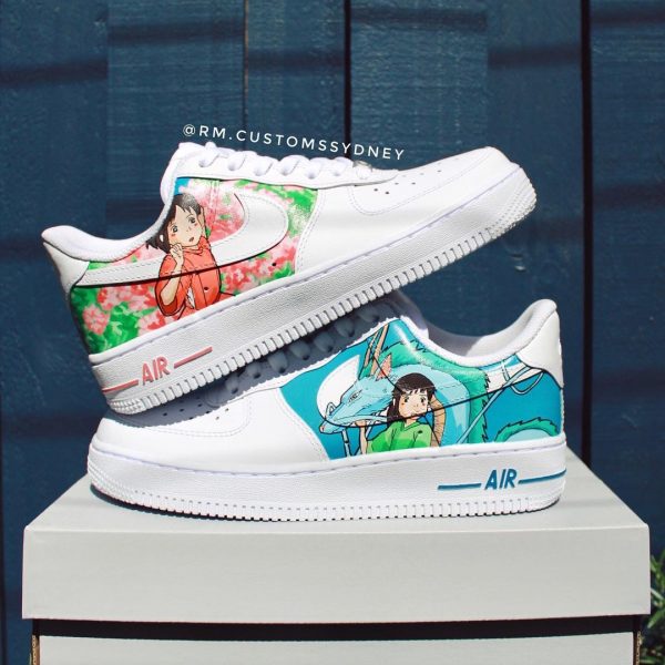 Spirited Away Design Custom Air Force 1