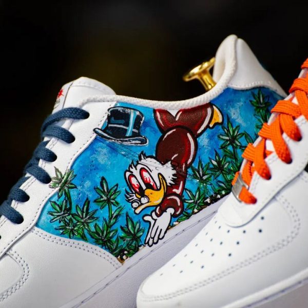 Scooby-Doo Design Custom Air Force 1