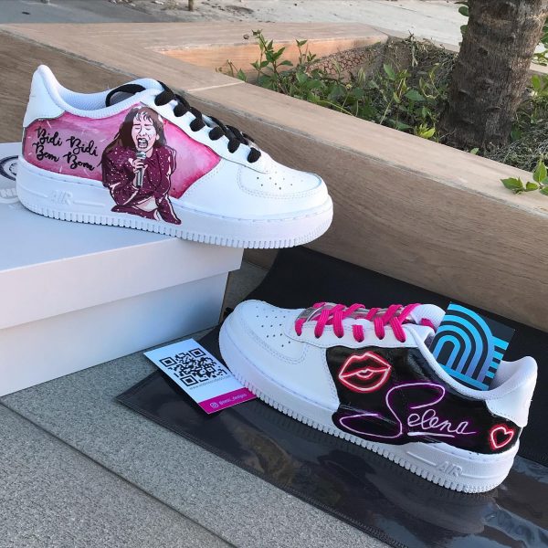 Selena Custom Air Force 1