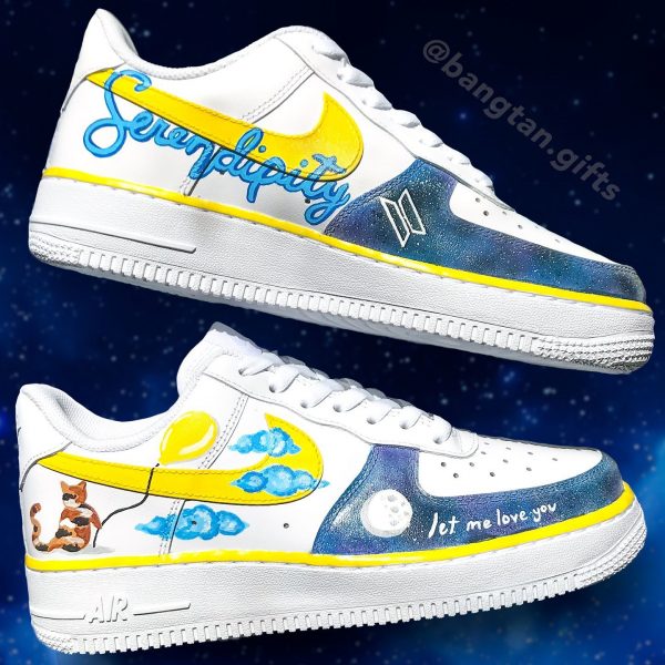 Serendipity Painted Custom Air Force 1