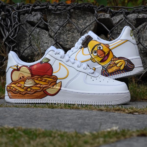 Sesame Street Painted Custom Air Force 1