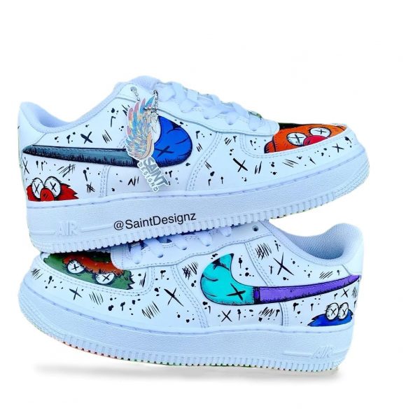 Sesame Street x Kaws Custom Air Force 1