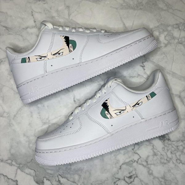 Shikamaru Painting Custom Air Force 1