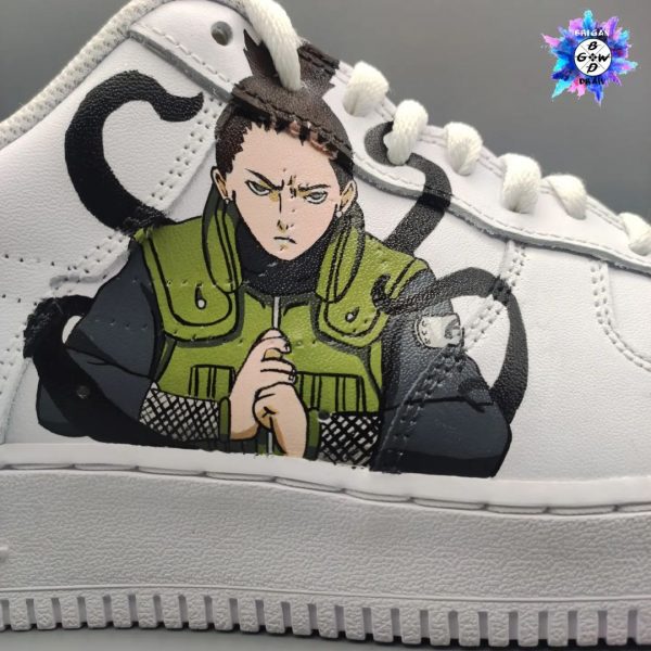 Shikamaru Painted Custom Air Force 1