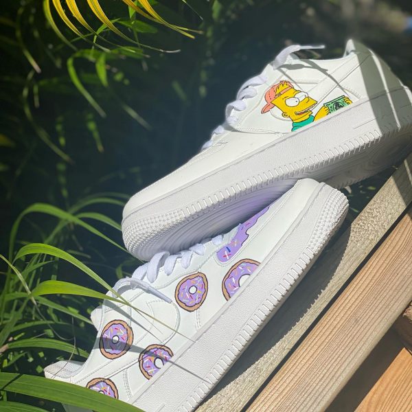 Shinichi Okazaki Painted Custom Air Force 1