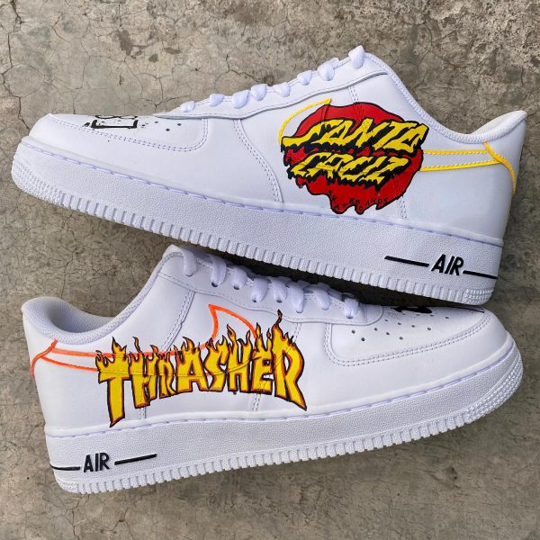 Skate Logos Custom Air Force 1