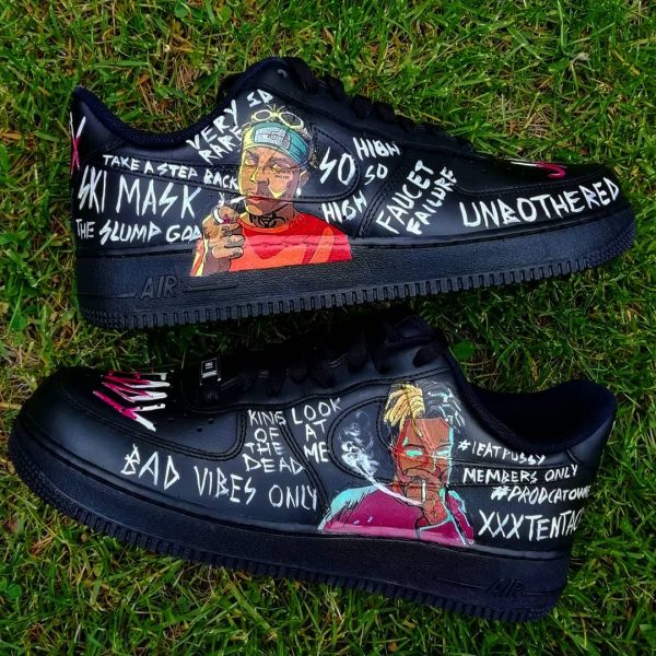 Ski Mask the Slump God x XXXTENTACION Custom Air Force 1