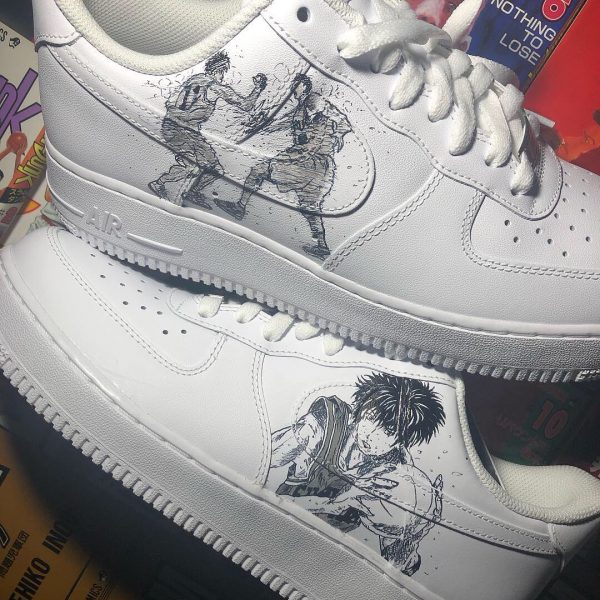 Slam Dunk Painting Custom Air Force 1