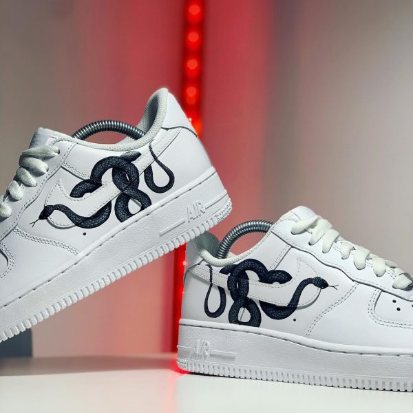 Snake Painting Custom Air Force 1