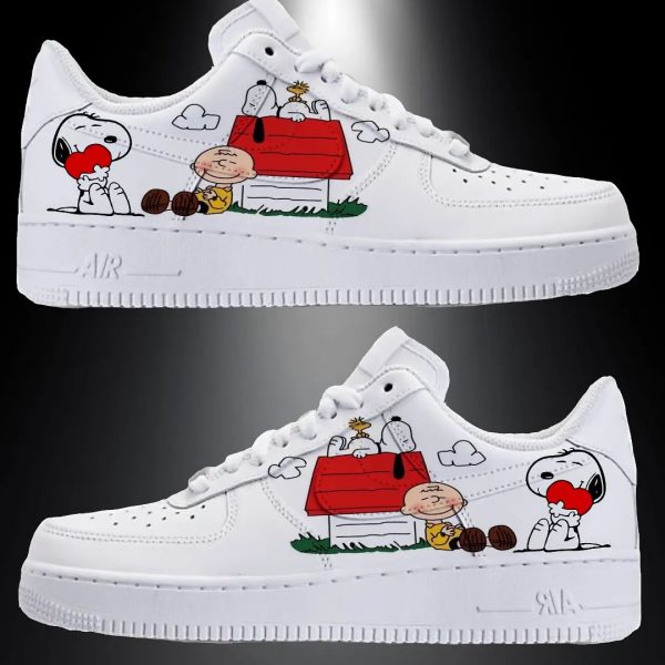 Snoopy Painted Custom Air Force 1