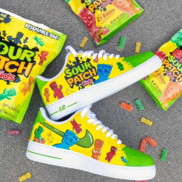 Sour Patch Custom Air Force 1