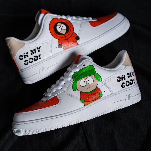 South Park Painting Custom Air Force 1