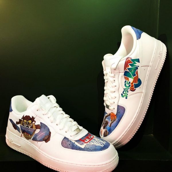 Space Jam Creative Custom Air Force 1