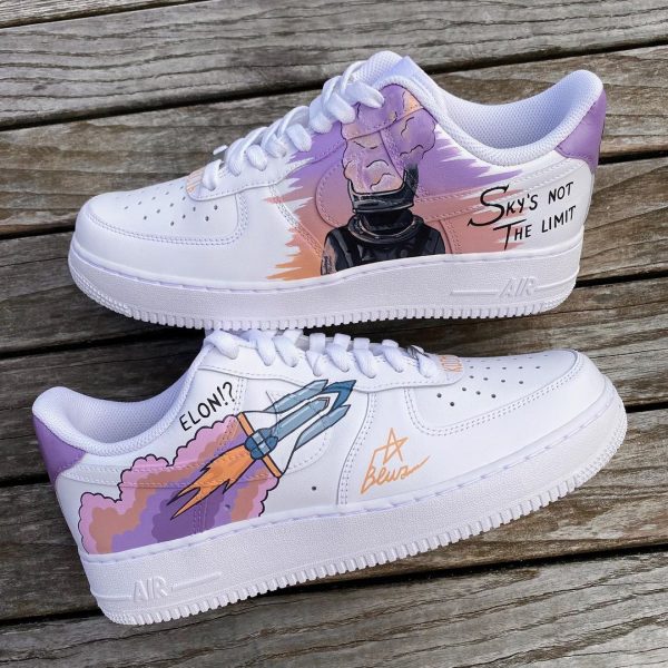 Handpainting Spaceman Custom Air Force 1