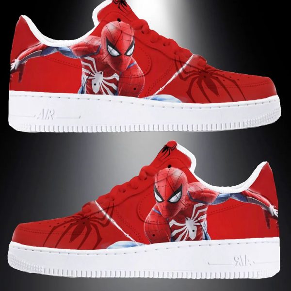 Spider-Man Design Custom Air Force 1