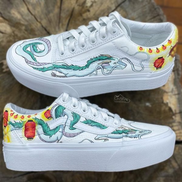 Spirited Away Haku Custom Air Force 1