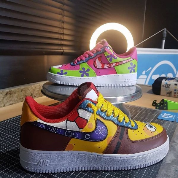 SpongeBob SquarePants Design Custom Air Force 1