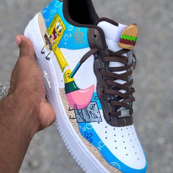 SpongeBob SquarePants 20 Custom Air Force 1