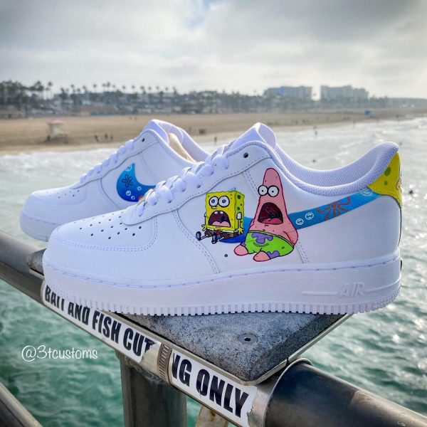 SpongeBob SquarePants 01 Custom Air Force 1