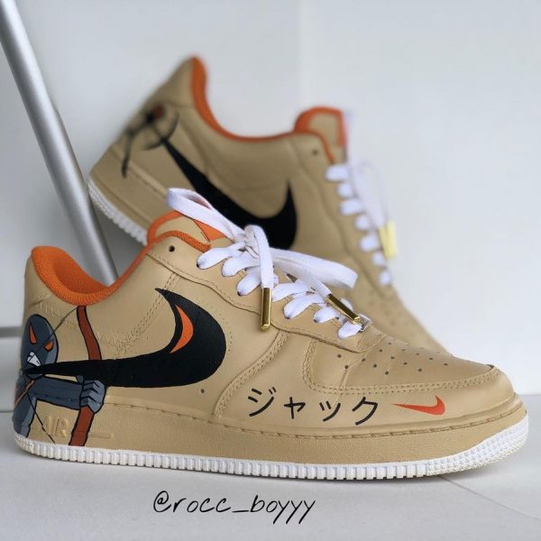 Stickman Painted Custom Air Force 1