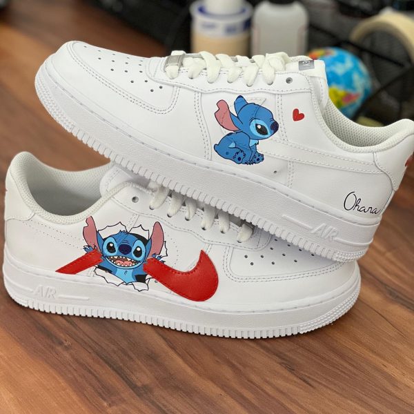 Stitch Painting Custom Air Force 1