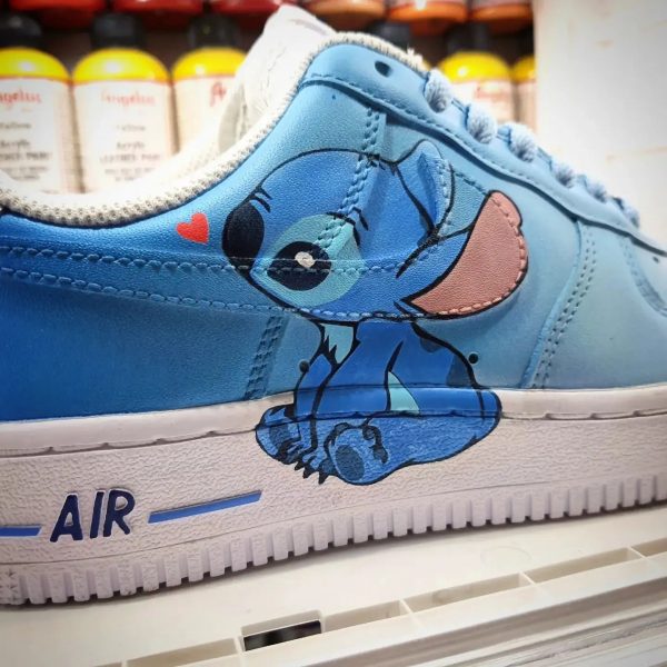 Stitch vs Angie Custom Air Force 1