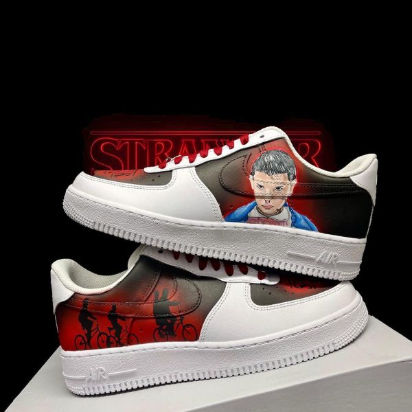 Stranger Things Handpainted Custom Air Force 1