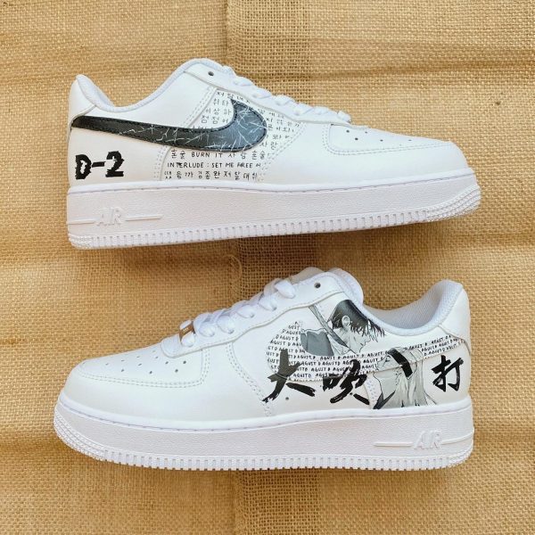 Suga Painting Custom Air Force 1