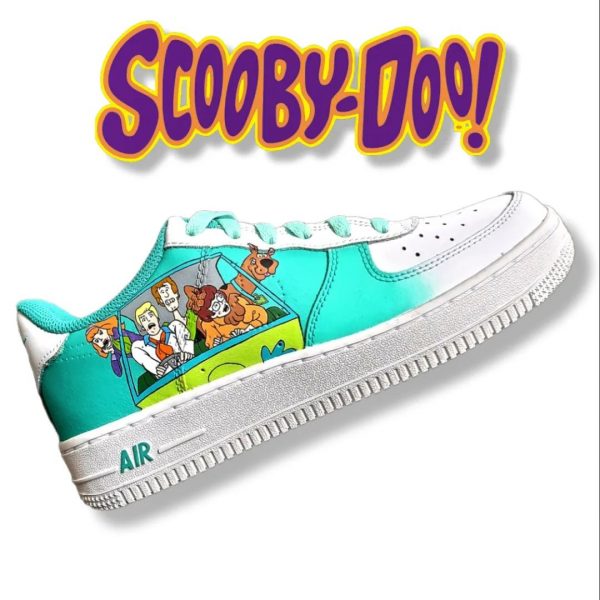 Scooby-Doo Handpainted Custom Air Force 1