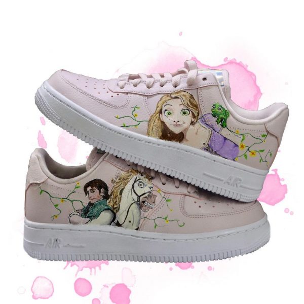 Tangled Sing-Along Custom Air Force 1