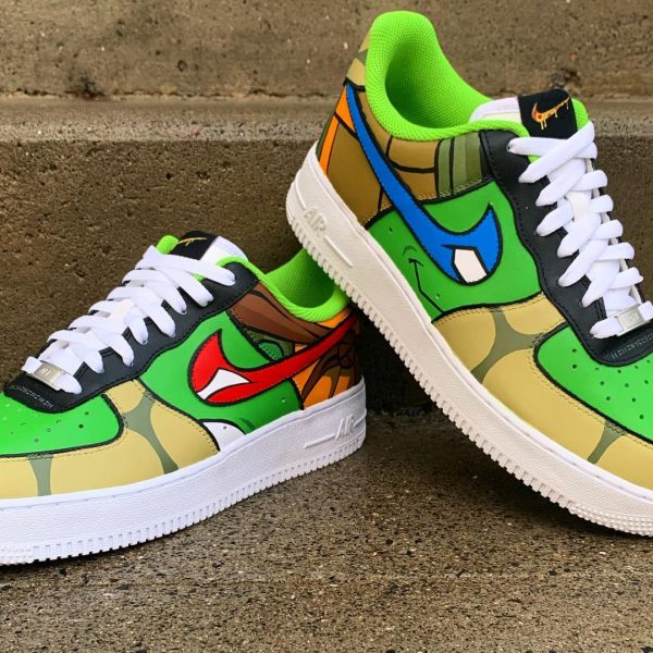 Ninja Turtles Cartoon Custom Air Force 1