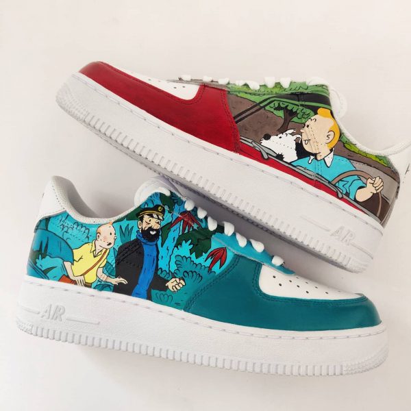 Adventures of Tintin Custom Air Force 1