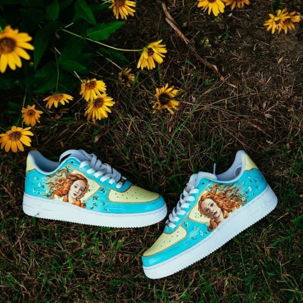 The Birth Venus Custom Air Force 1