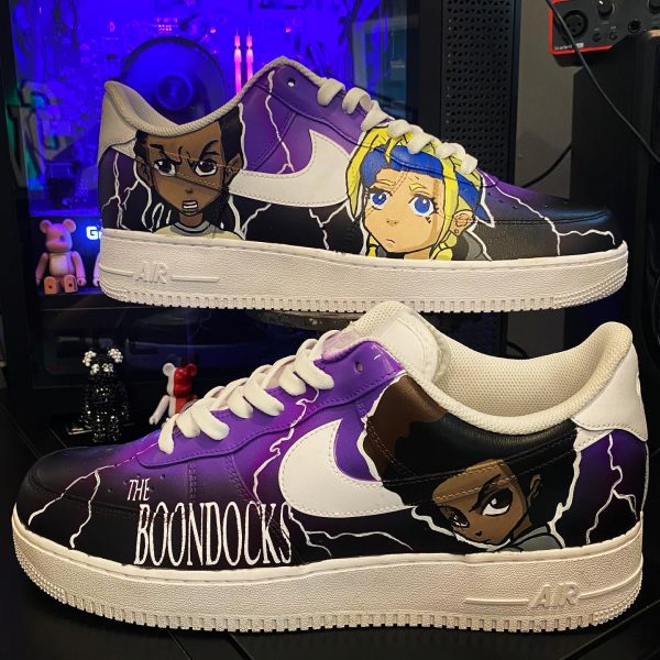 Painted The Boondocks Custom Air Force 1