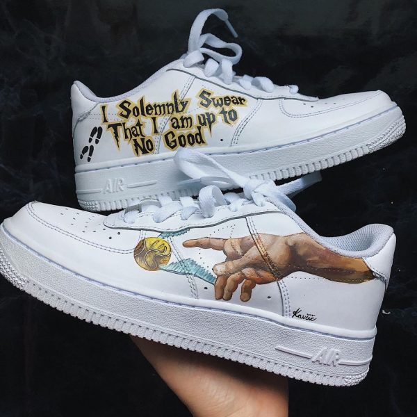 The Creation of Adam x Harry Potter Custom Air Force 1