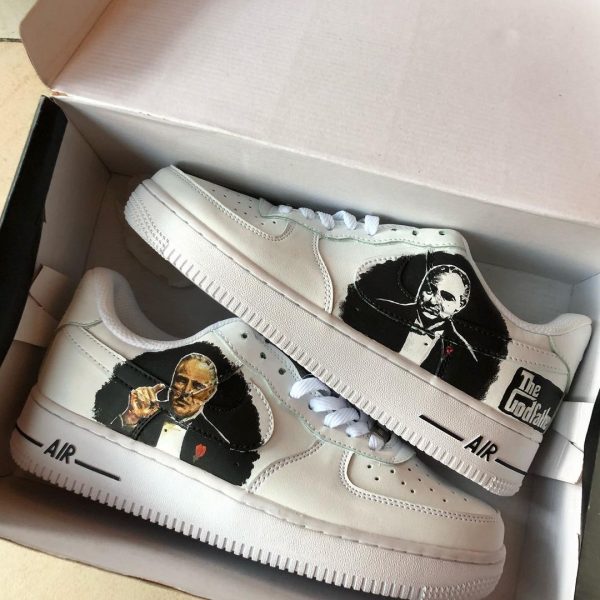 The Godfather Painting Custom Air Force 1