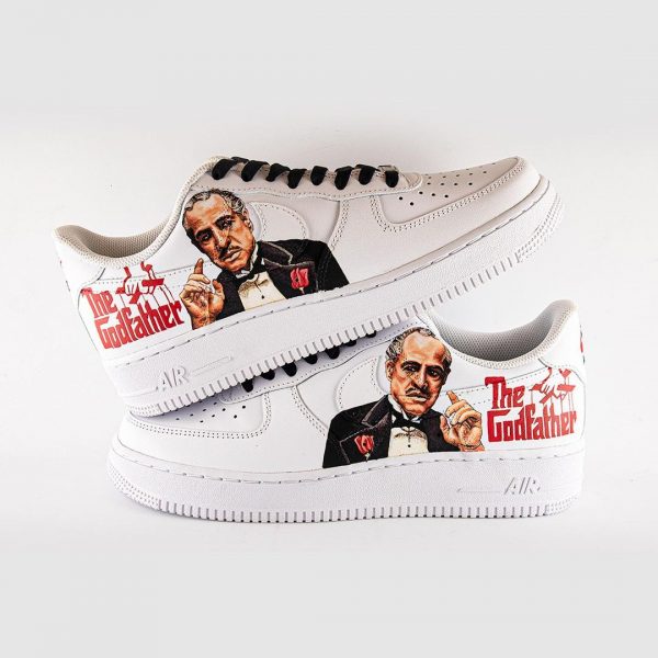 The Godfather Handpainting Custom Air Force 1