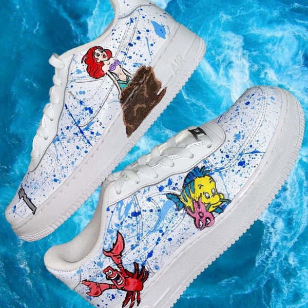 The Little Mermaid Sing-Along Custom Air Force 1