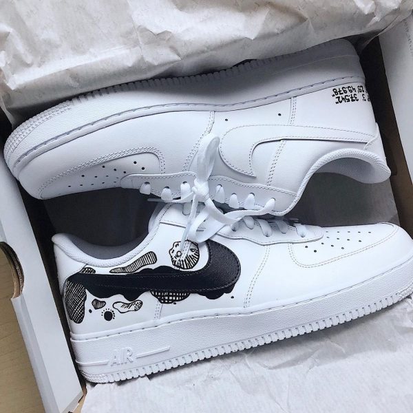 The Moon Painted Custom Air Force 1