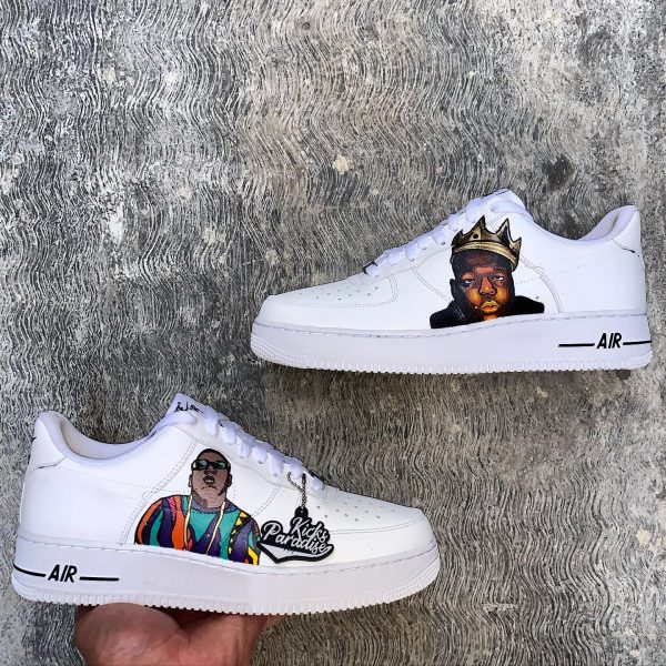 The Notorious BIG Painted Custom Air Force 1