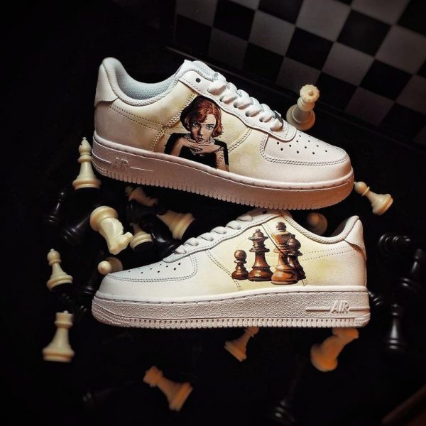 The Queen Gambit Custom Air Force 1