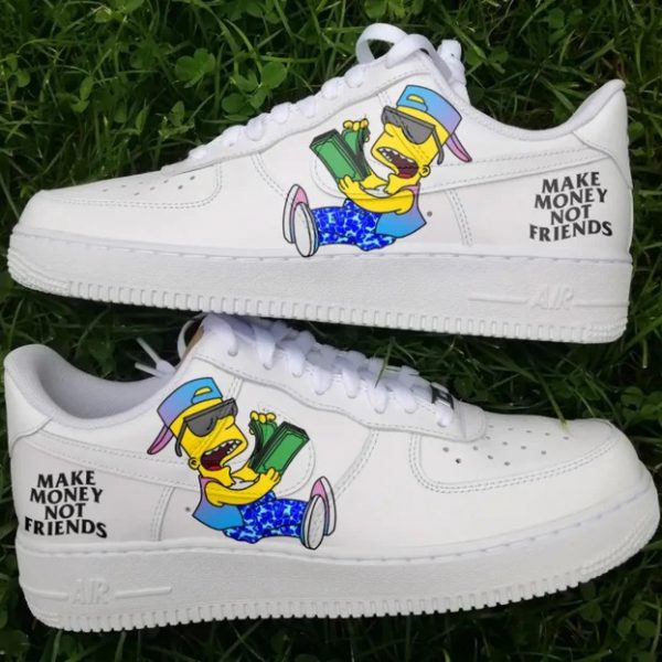 The Simpsons 02 Custom Air Force 1