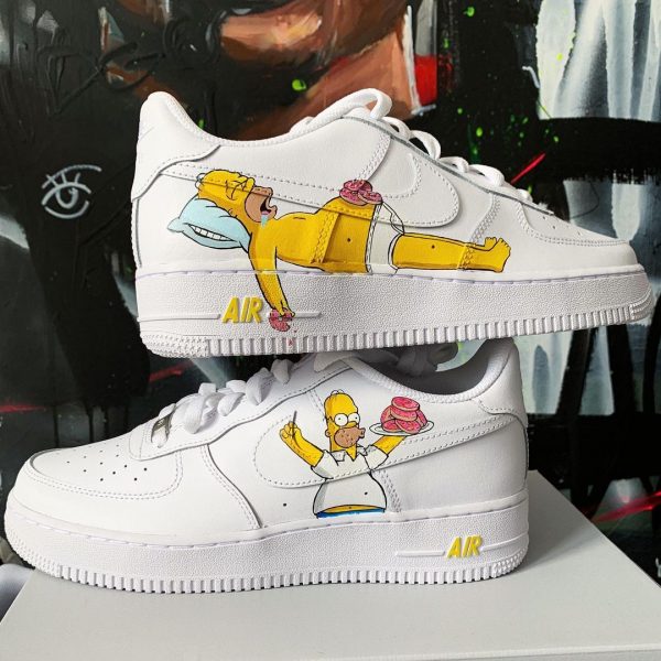 The Simpsons 03 Custom Air Force 1