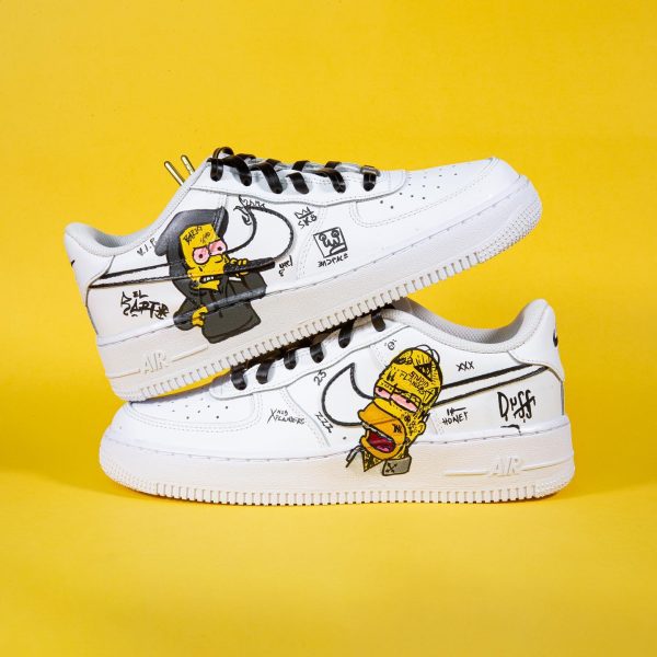 The Simpsons 05 Custom Air Force 1