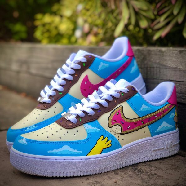 The Simpsons Creative Custom Air Force 1