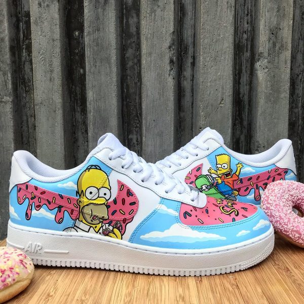 The Simpsons Custom Air Force 1