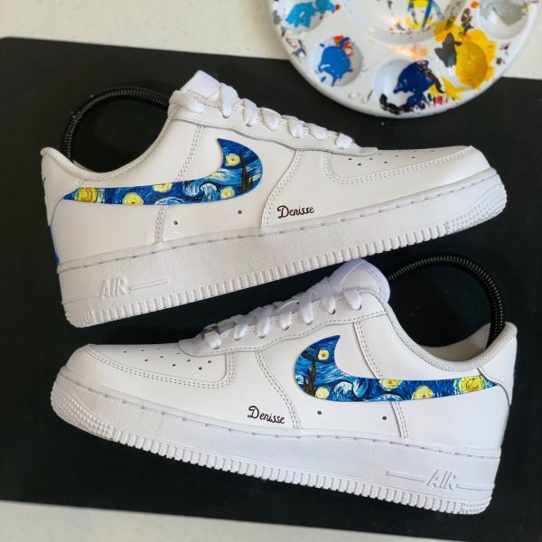 The Starry Night Custom Air Force 1