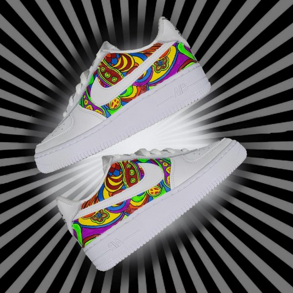 The Trippy Custom Air Force 1